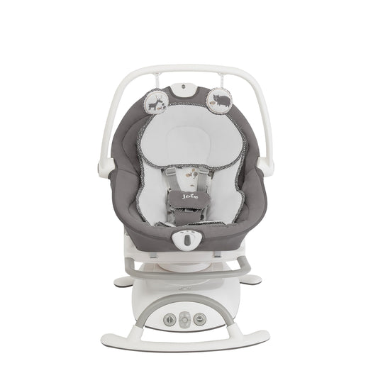 Joie Cinnamon 2-in-1 Glider & Rocker, Multi-Motion Baby Swing